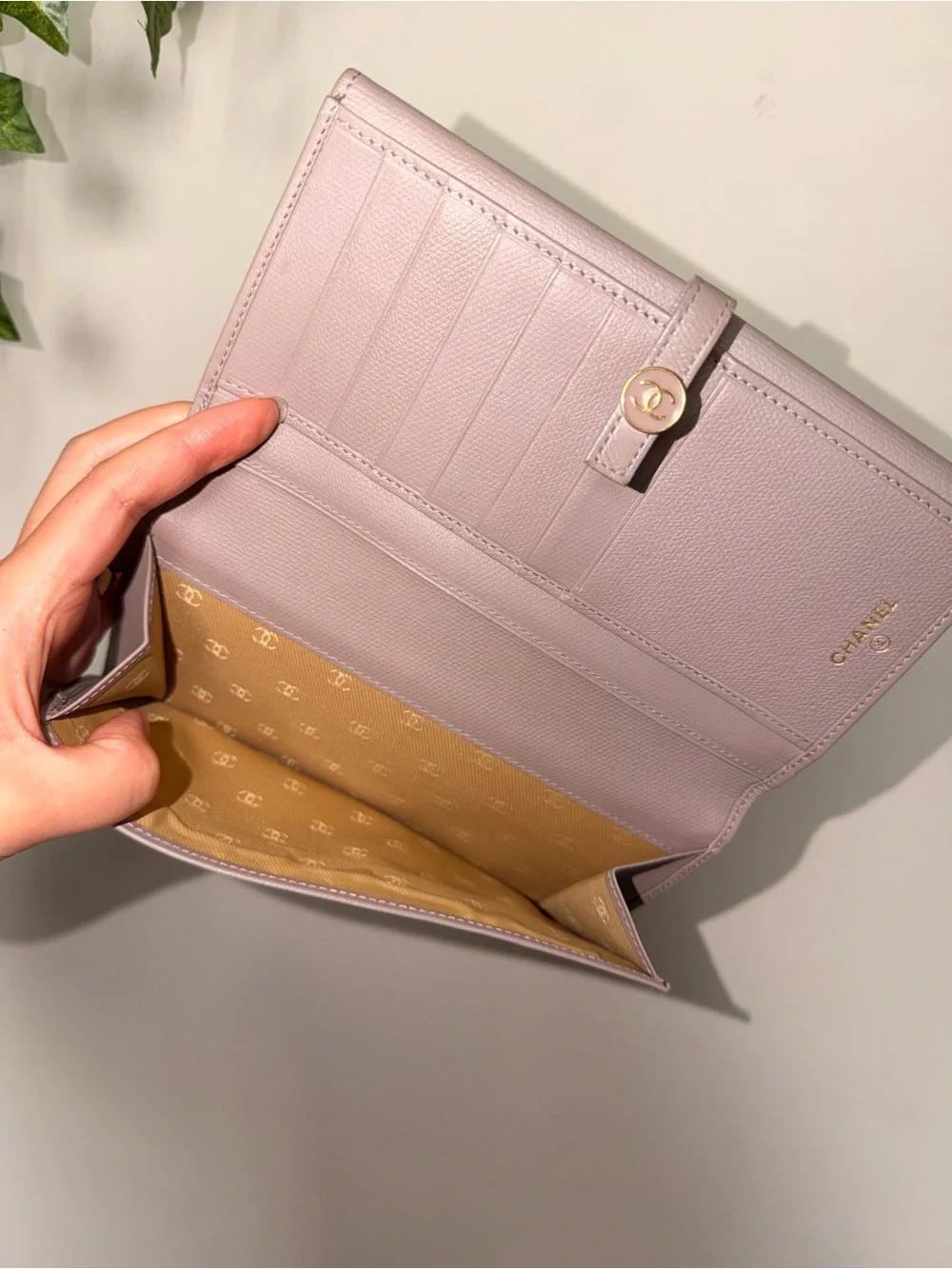 CHANEL crossbody wallet